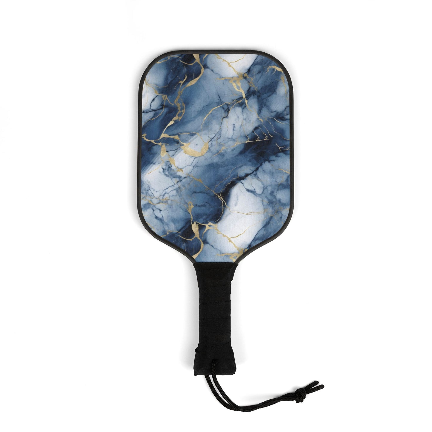 Blue Marbled Pickleball Kit