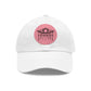 Sun Hat with Leather Patch - Dad Hat