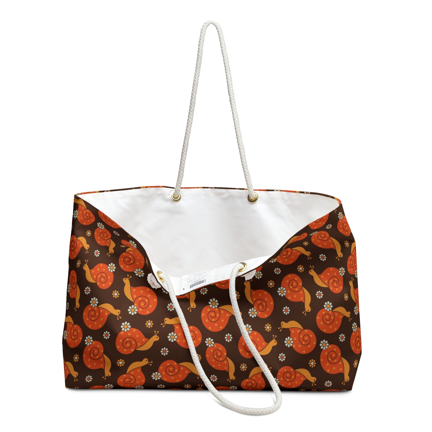 Groovy Snail Weekender Bag