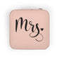 Mrs. Jewelry Travel Case – Compact Bridal Jewelry Organizer