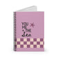 You Me and the Sea Spiral Notebook - Ruled Line