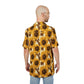 Sunflower Hawaiian Shirt — Bright Floral Aloha Button-Down