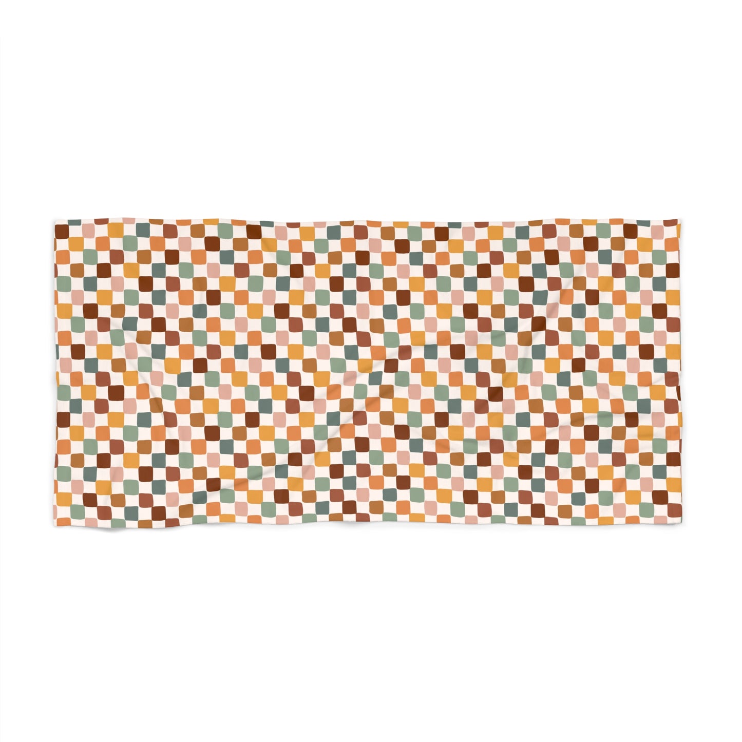 Checkered Summer Beach Towel