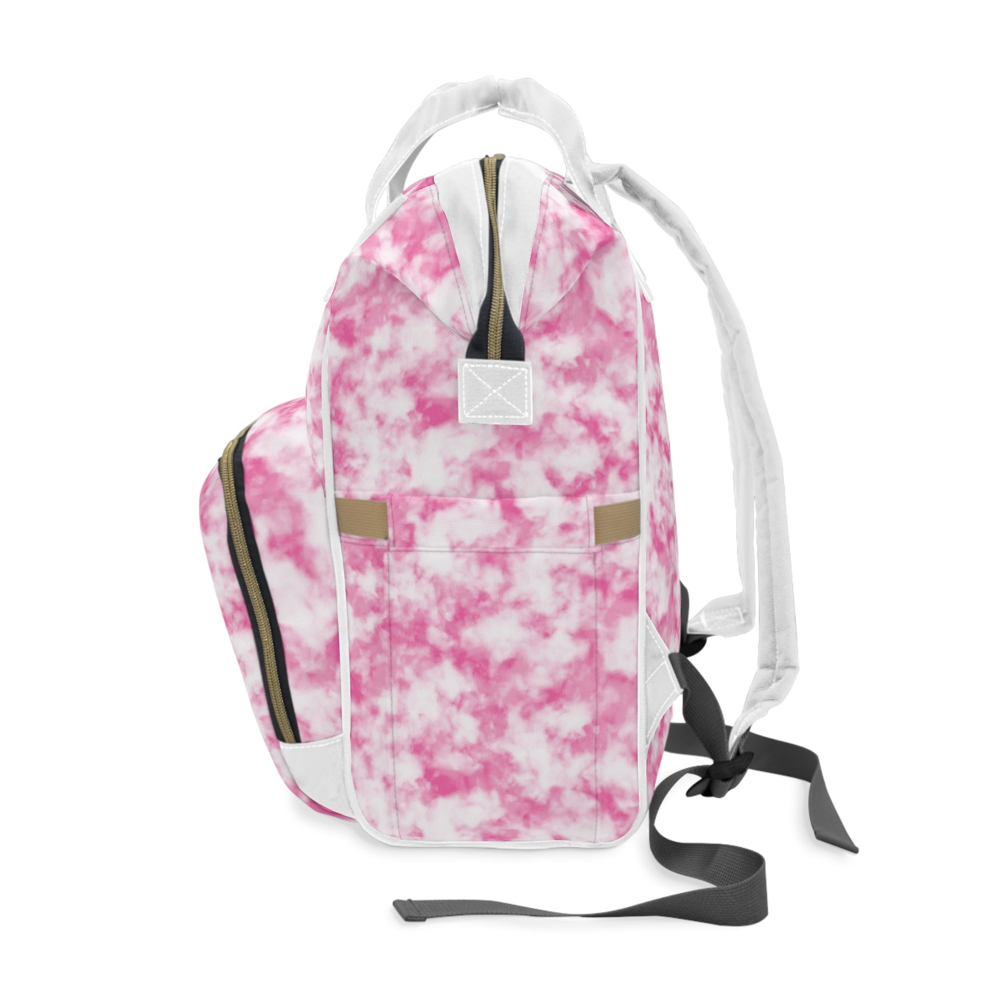 Pink Tie-Dye Multifunctional Diaper Backpack – Sunshine Luckies
