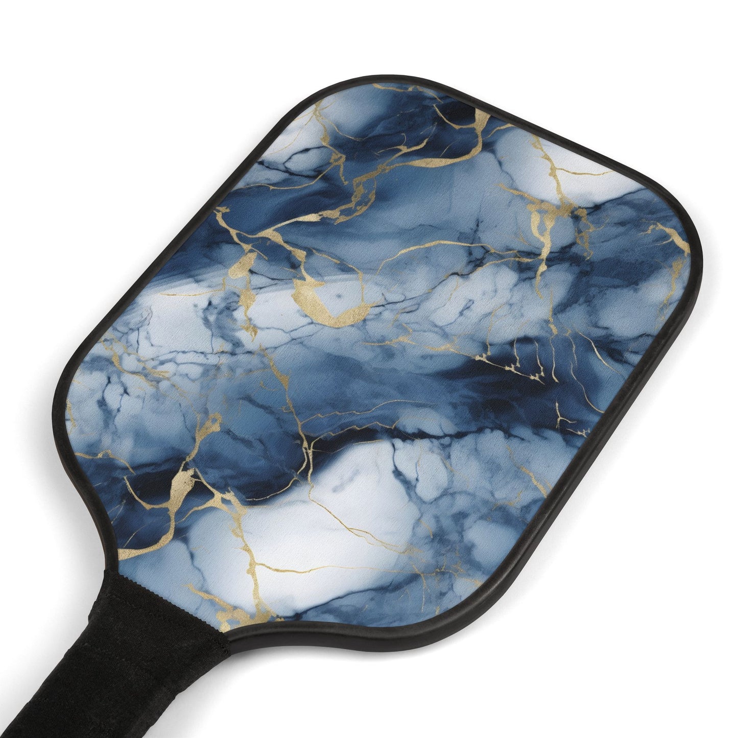 Blue Marbled Pickleball Kit