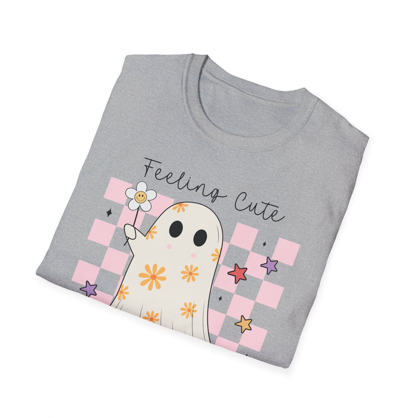Feeling Cute Might Haunt You Later Unisex Softstyle T-Shirt