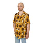 Sunflower Hawaiian Shirt — Bright Floral Aloha Button-Down