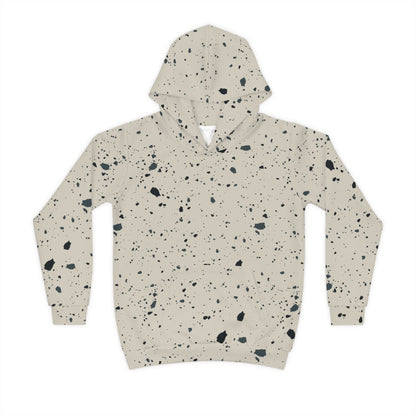 Copy of Copy of Copy of Copy of Copy of Kids Sun Pattern Hoodie — Retro Brown Sunburst All-Over Print