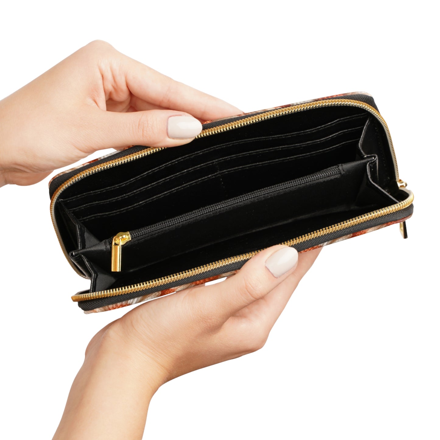 Daisy Zipper Wallet