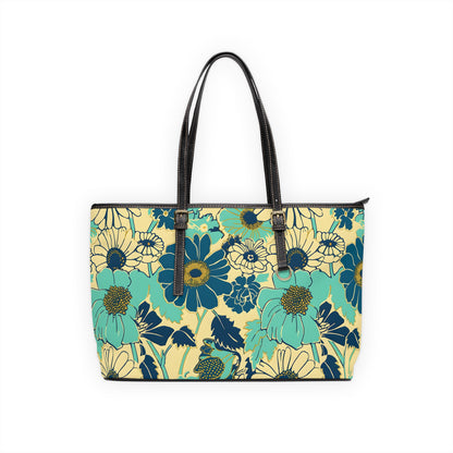 Blue Botanicals Shoulder Purse Bag