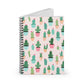 Potted Cactus Spiral Notebook - Ruled Line