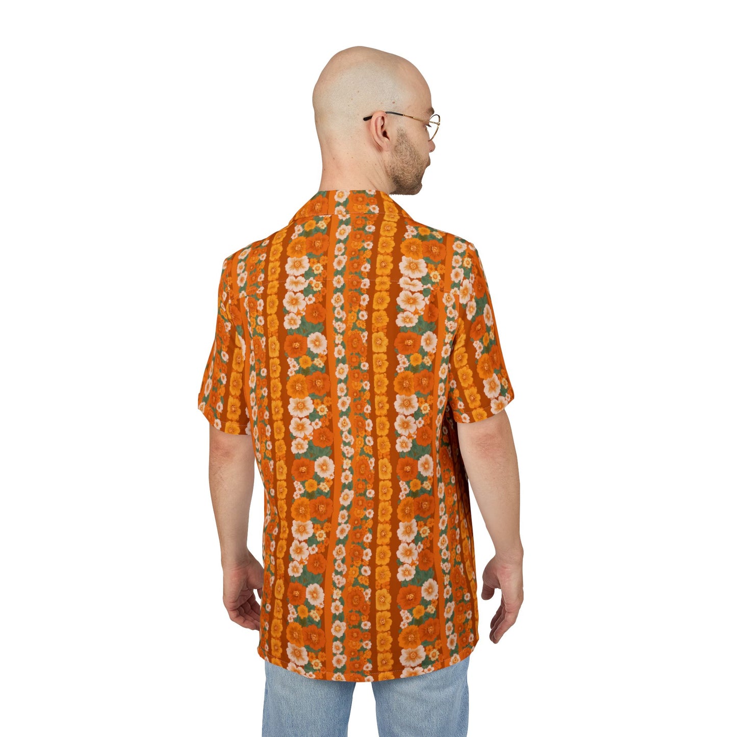 Unisex Hawaiian Button-Down Shirt (AOP)