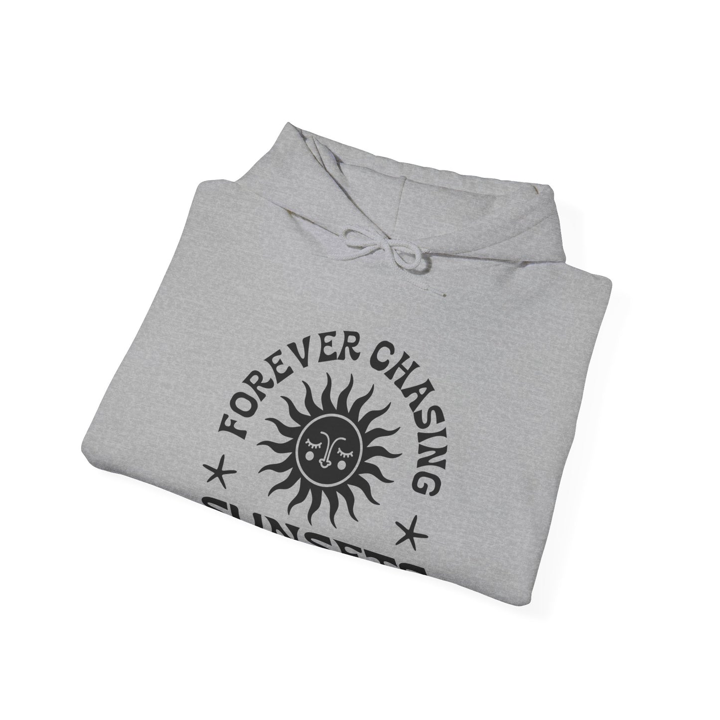 Forever Chasing Sunsets Unisex Heavy Blend™ Hooded Sweatshirt