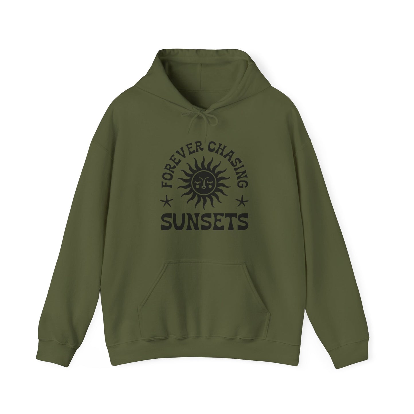 Forever Chasing Sunsets Unisex Heavy Blend™ Hooded Sweatshirt