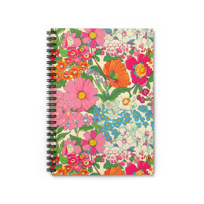 Petal Perfection Spiral Notebook - Ruled Line