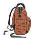 Rust Bats Multifunctional Diaper Backpack