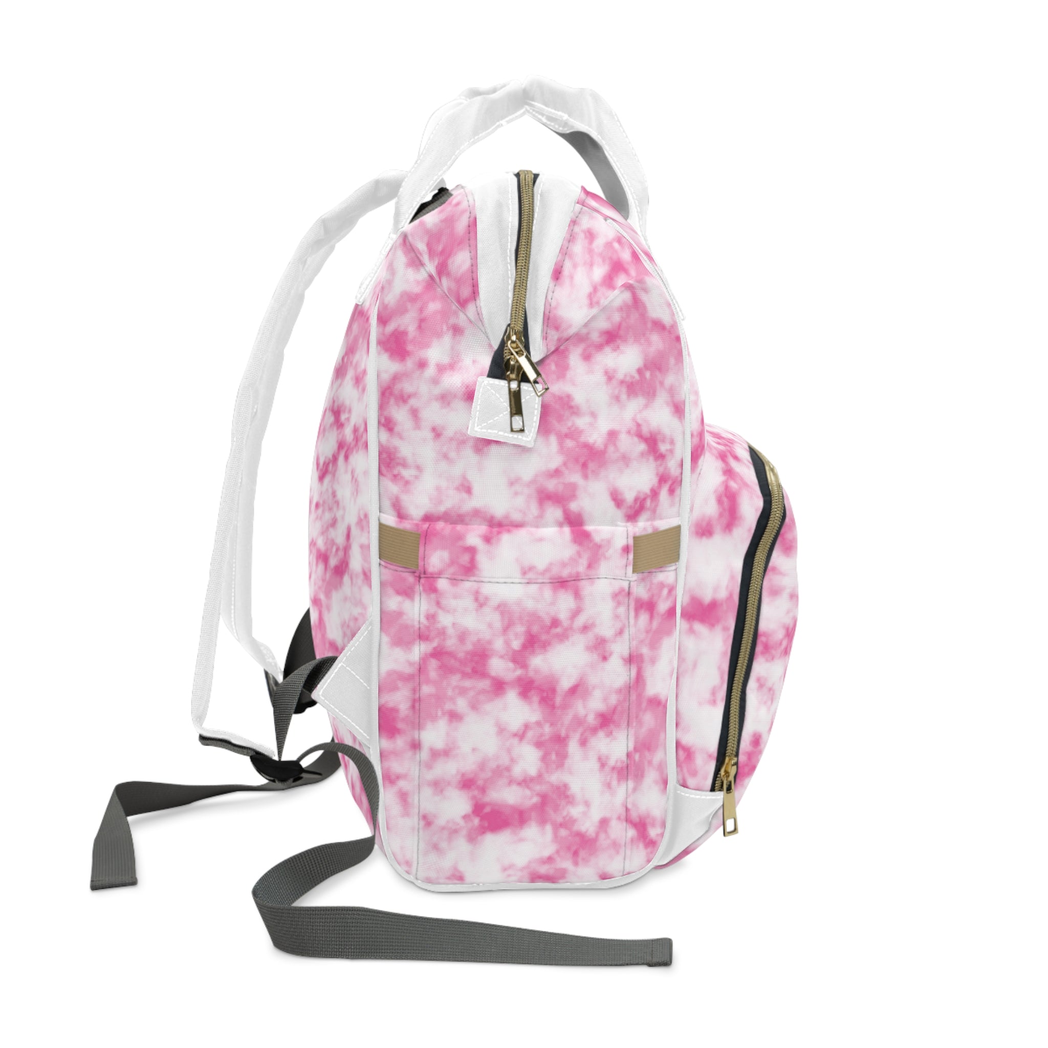 Pink Tie-Dye Multifunctional Diaper Backpack – Sunshine Luckies