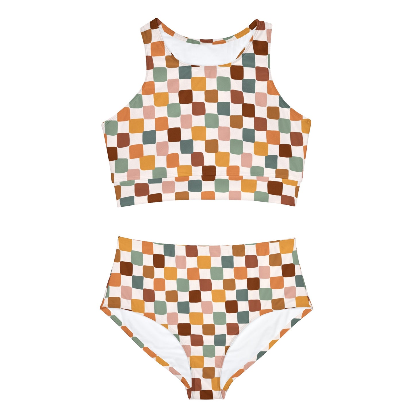 Checkered Summer Bikini Set