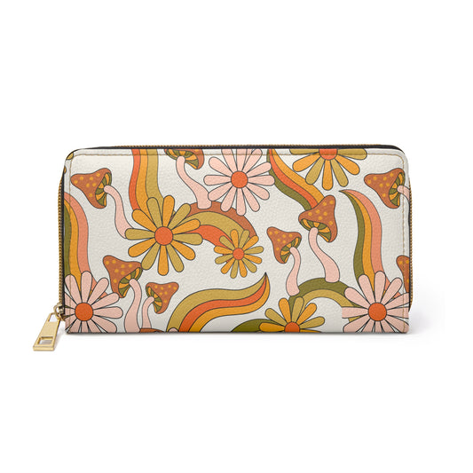 Daisy Dreamer Zipper Wallet