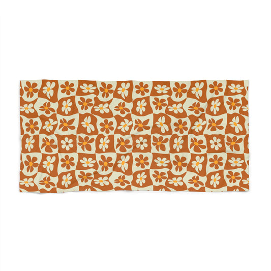 Dizzy Daisy Beach Towel