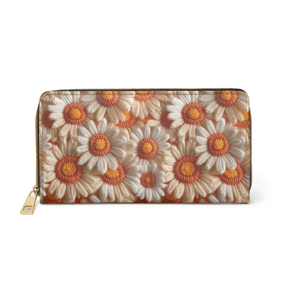 Daisy Zipper Wallet