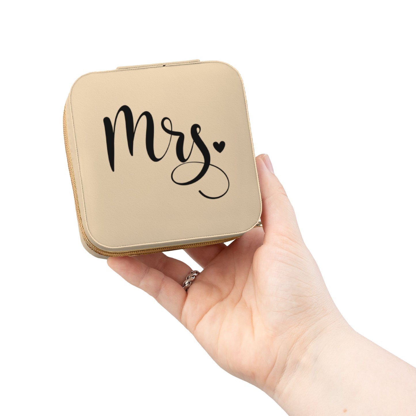 Mrs. Jewelry Travel Case – Compact Bridal Jewelry Organizer