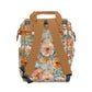 Into the Garden Multifunctional Diaper Backpack