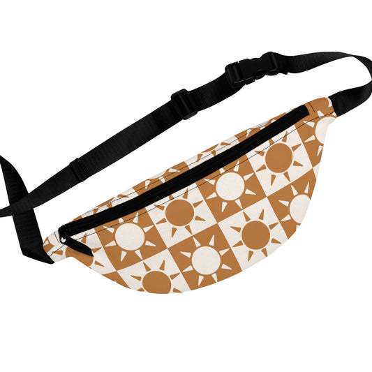 Sun Tile Fanny Pack - Stylish and Functional Accessory for Summer Adventures