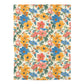 Vintage Summer Florals Baby Swaddle Blanket