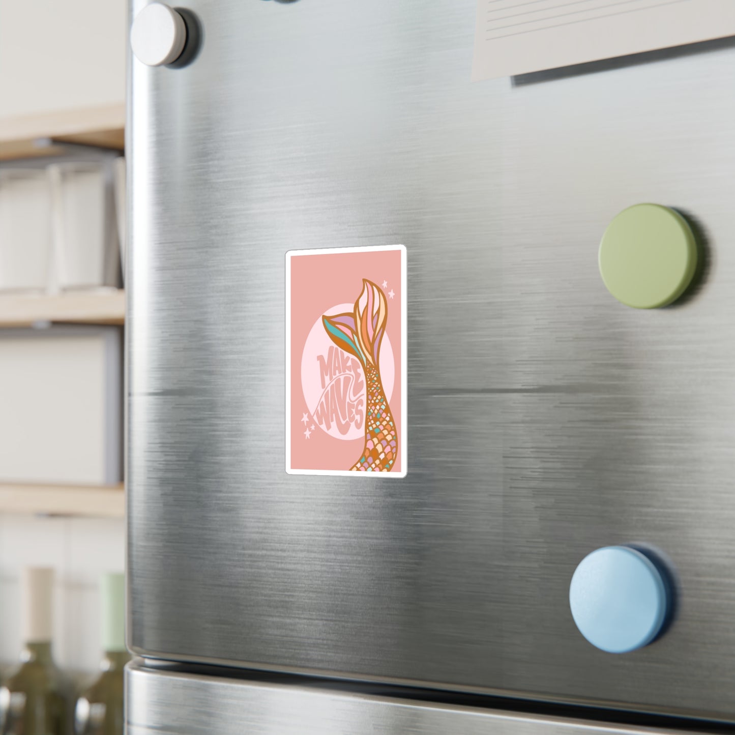 Mermaid Make Waves Vinyl Decal