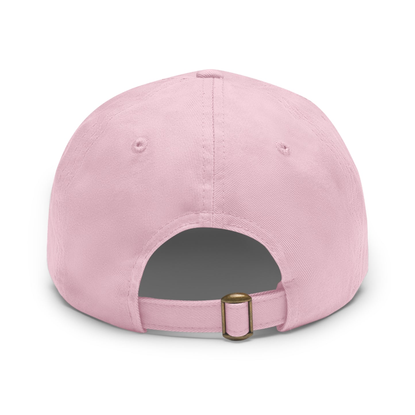 Sun Hat with Leather Patch - Dad Hat