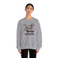 Sunshine Luckies Skateboarding Dog Unisex Heavy Blend™ Crewneck Sweatshirt