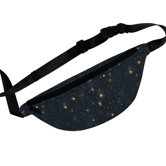 Starry Night Fanny Pack — Celestial Festival Waist Bag