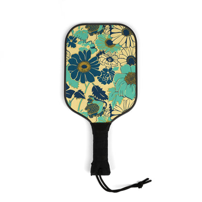 Blue Wildflowers Pickleball Kit
