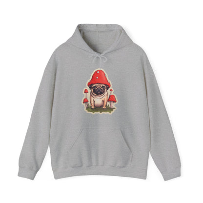 Mushroom Pug Unisex Heavy Blend™ Hooded Sweatshirt