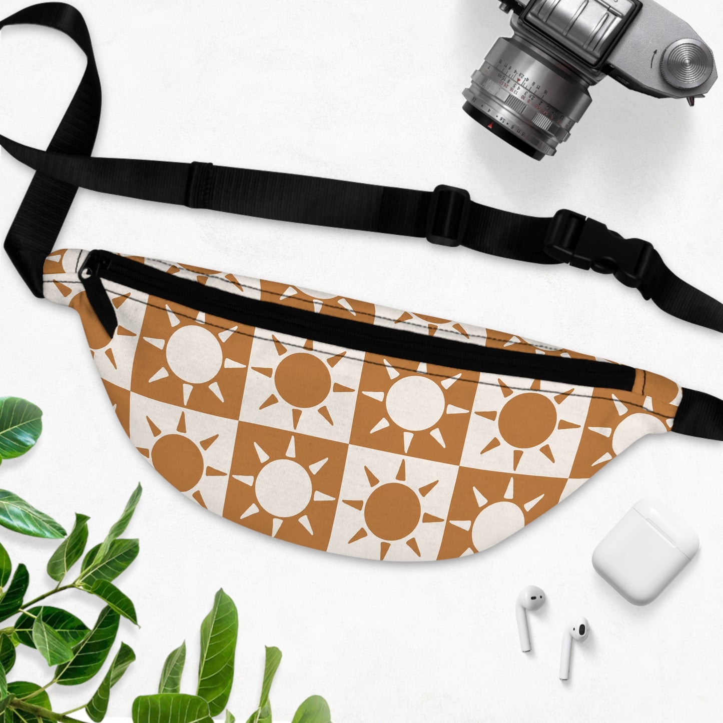 Sun Tile Fanny Pack - Stylish and Functional Accessory for Summer Adventures