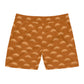 Sunset Wave Swim Shorts — Men's Mid-Length Beach Trunks