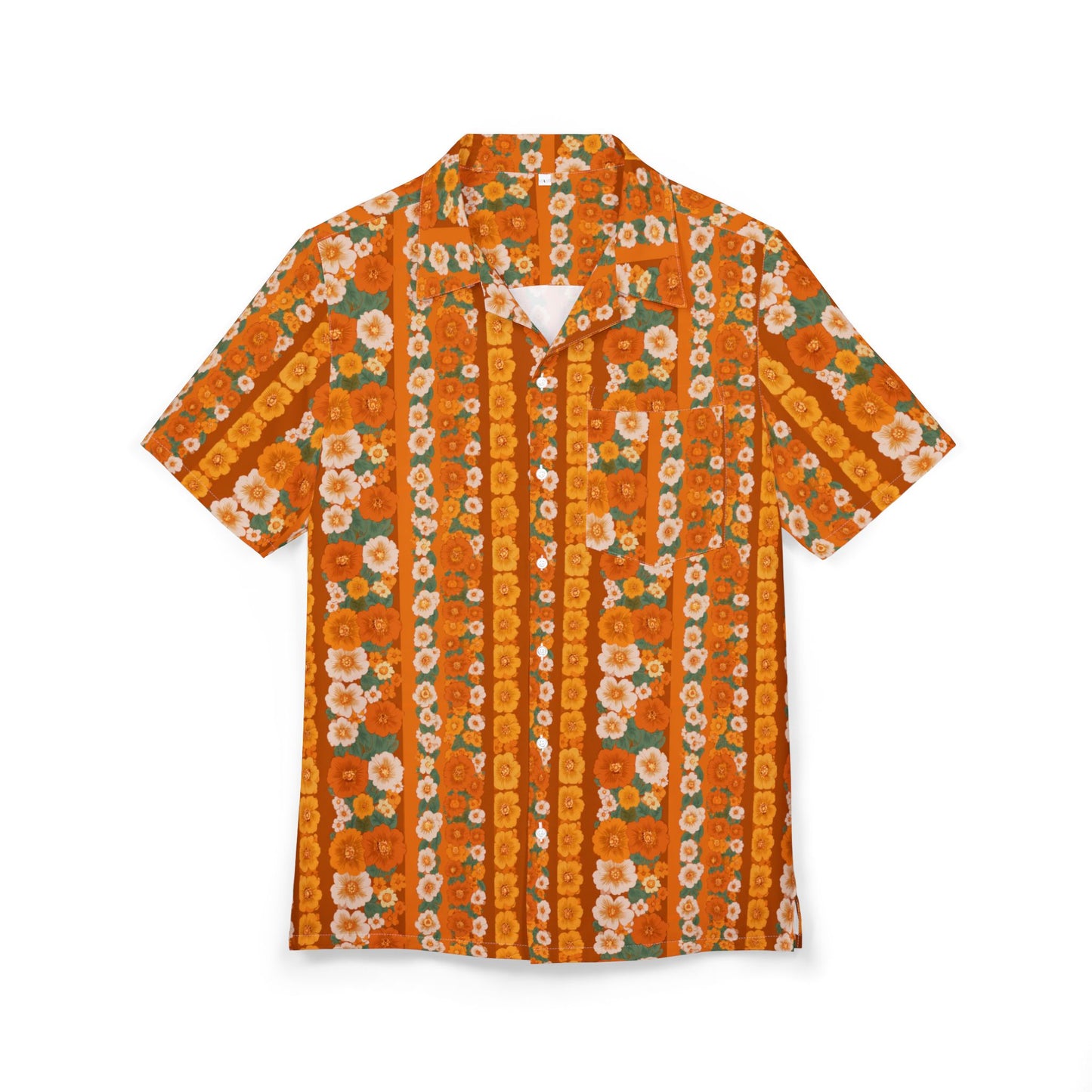 Unisex Hawaiian Button-Down Shirt (AOP)
