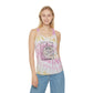 The Reader Tie Dye Racerback Tank Top