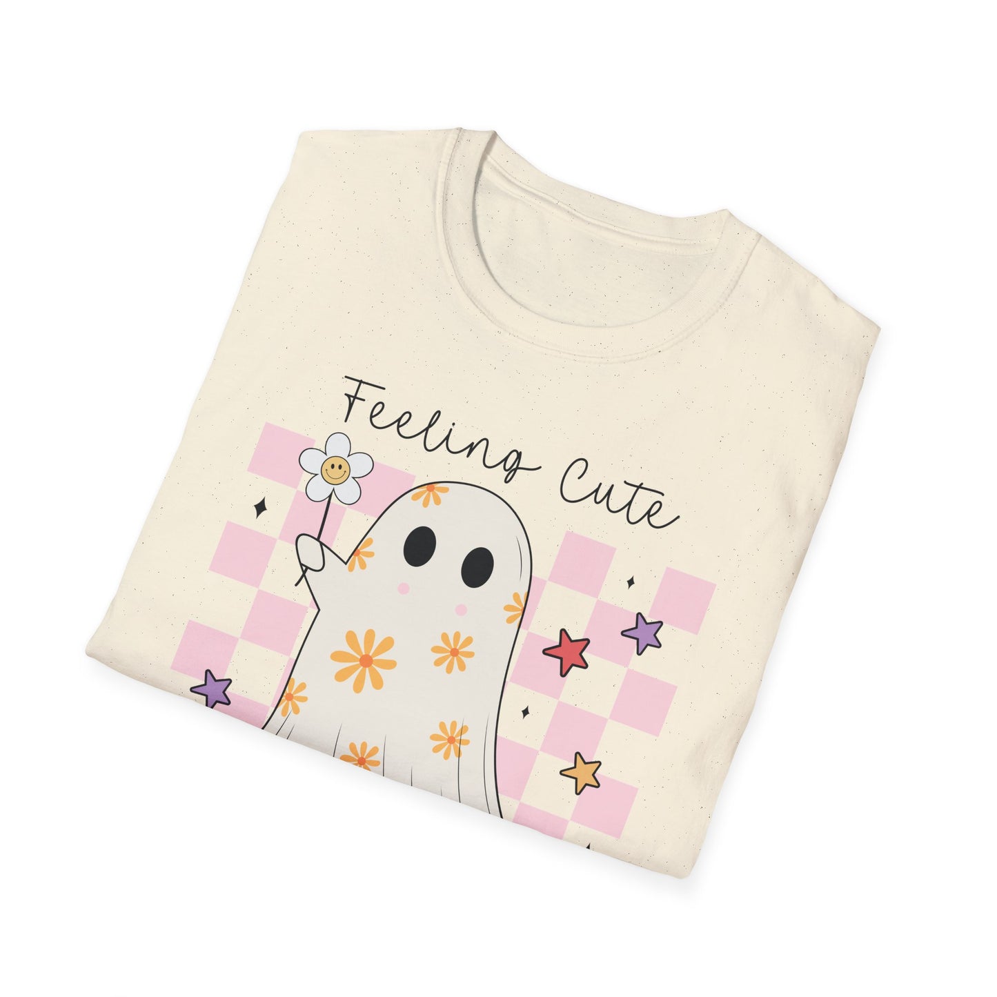Feeling Cute Might Haunt You Later Unisex Softstyle T-Shirt