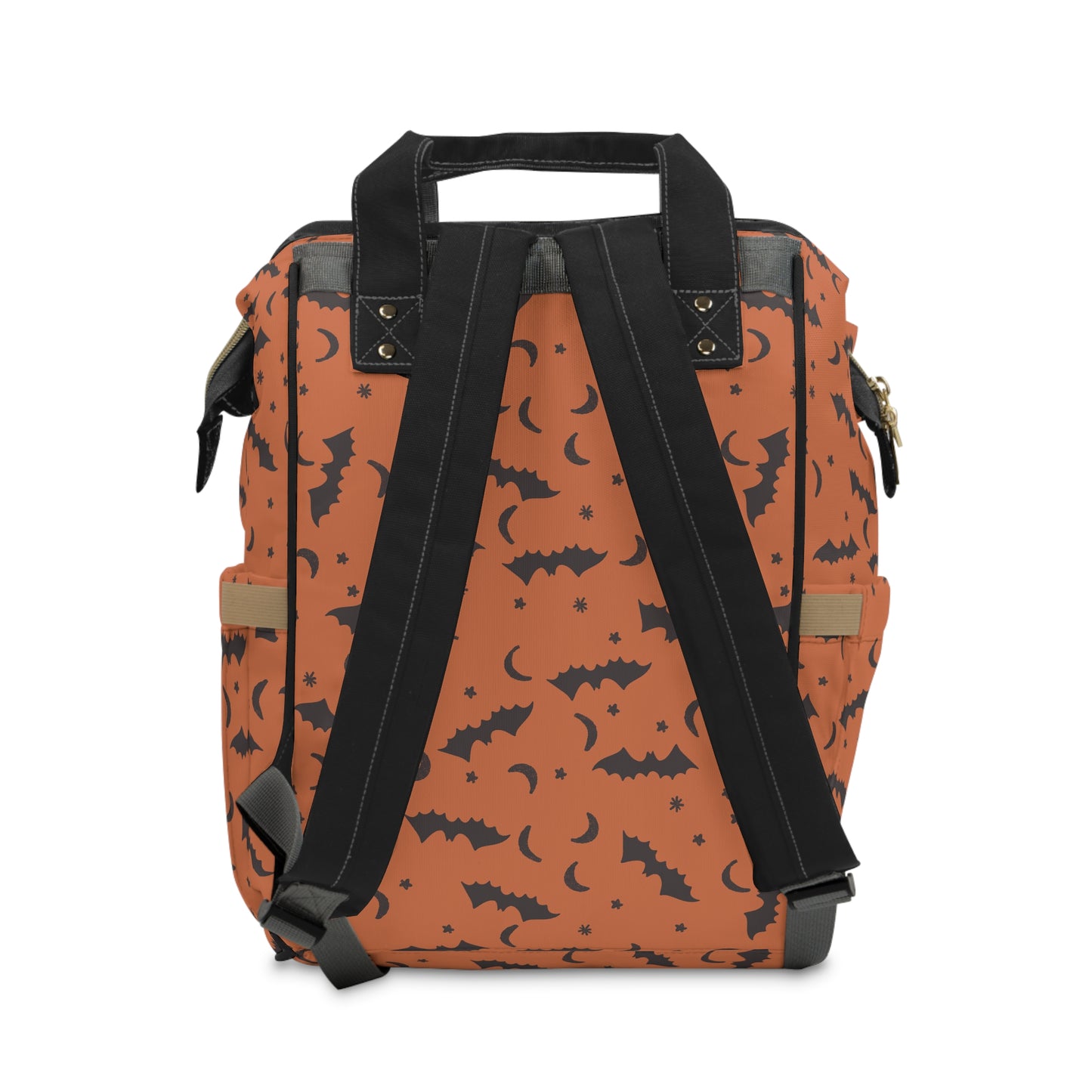 Rust Bats Multifunctional Diaper Backpack