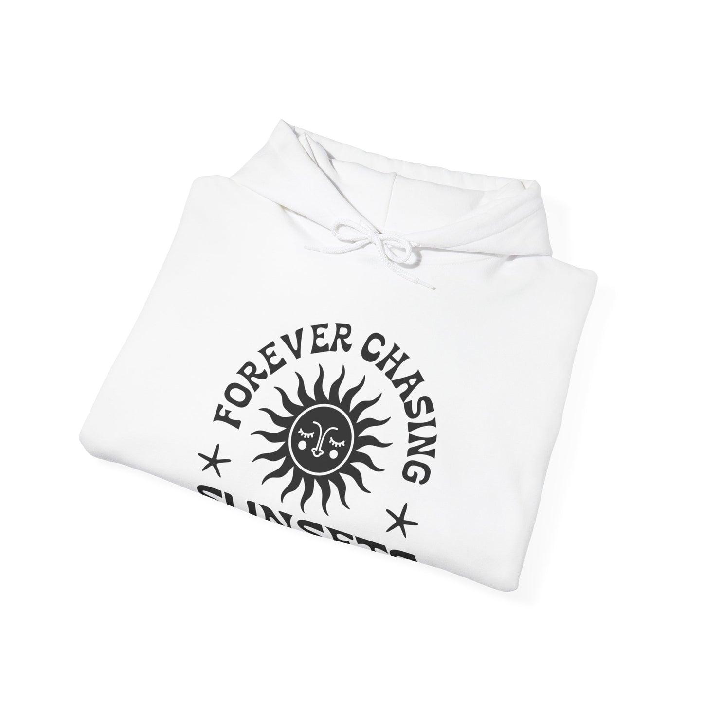 Forever Chasing Sunsets Unisex Heavy Blend™ Hooded Sweatshirt