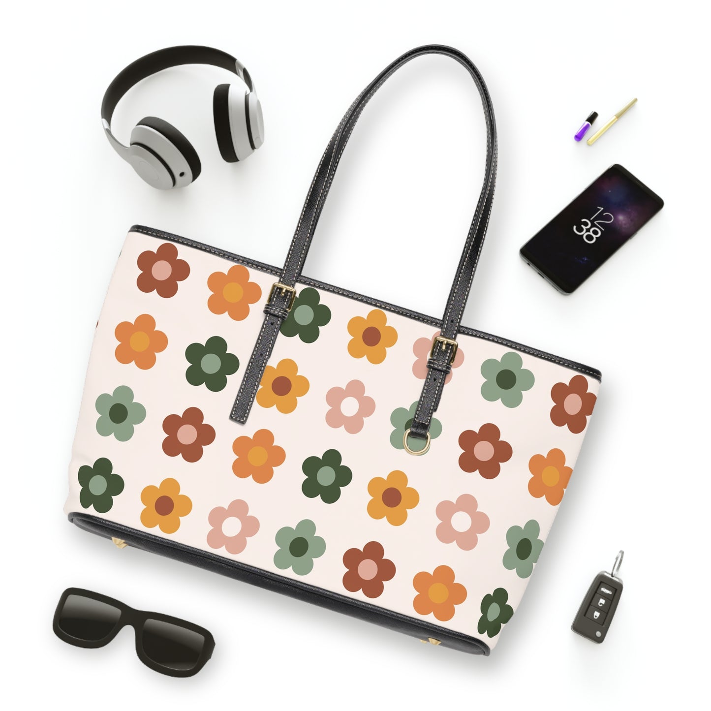 Crazy Daisy Shoulder Purse Bag
