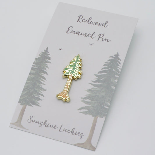 Redwood Hard Enamel Pin