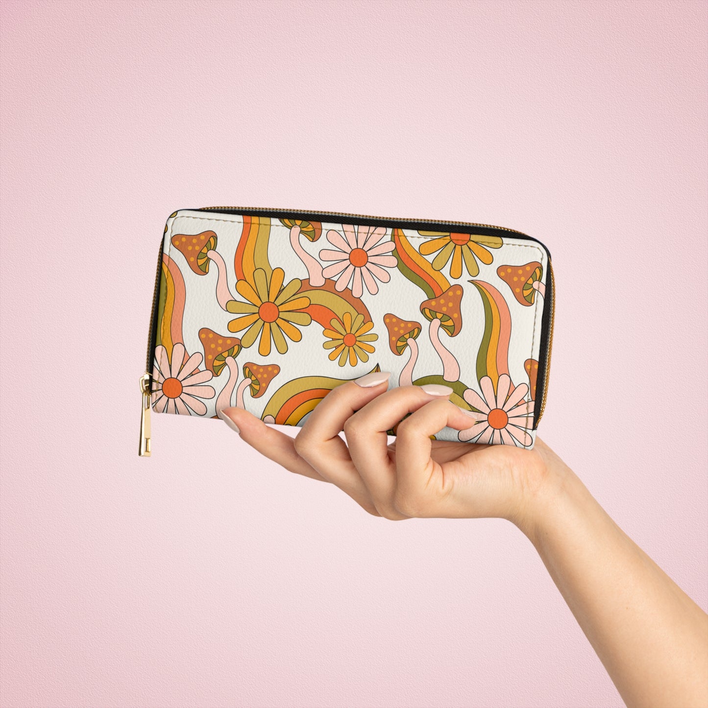 Daisy Dreamer Zipper Wallet
