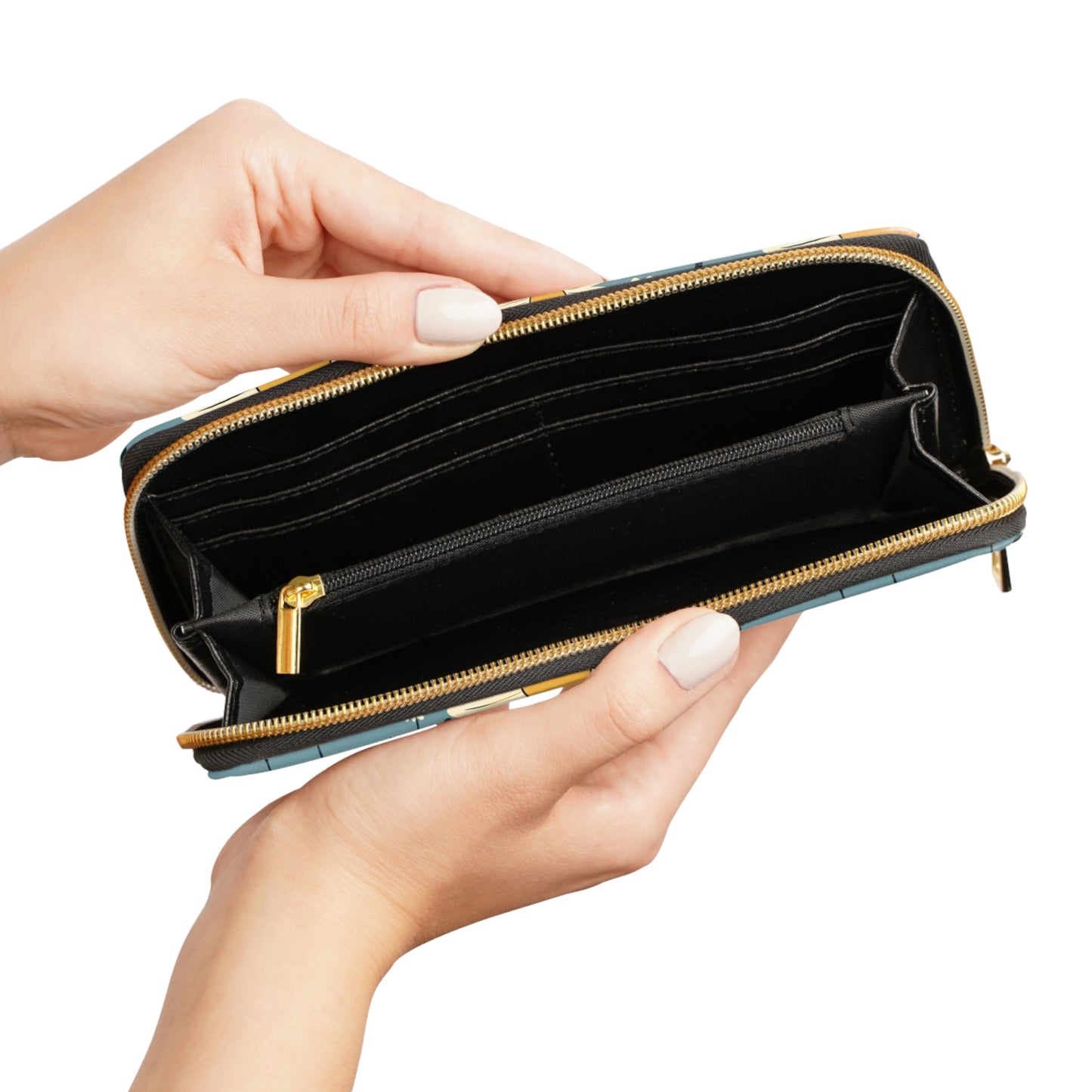 Daisy Flower Zipper Wallet