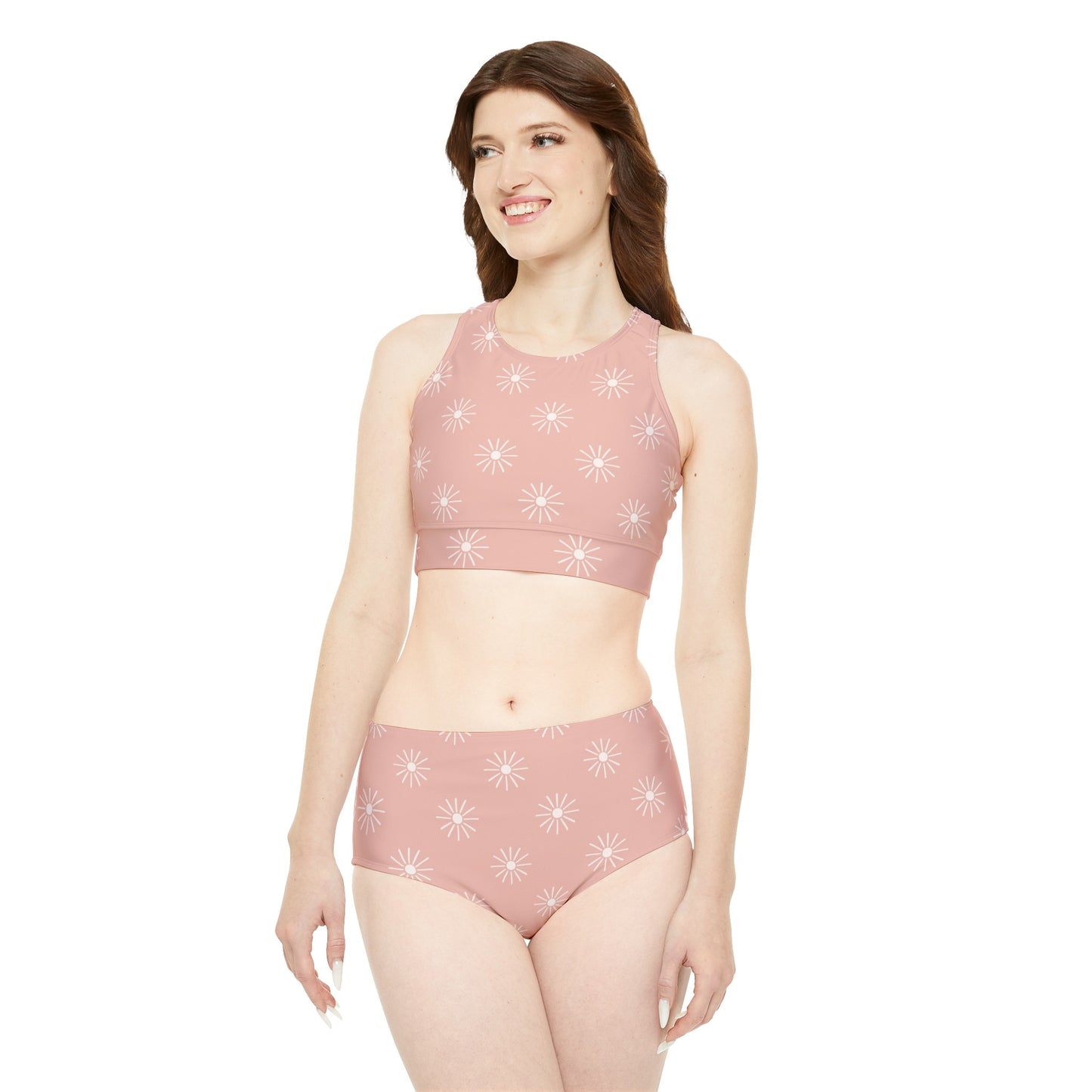 Rosy Rays Bikini Set