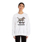 Sunshine Luckies Skateboarding Dog Unisex Heavy Blend™ Crewneck Sweatshirt