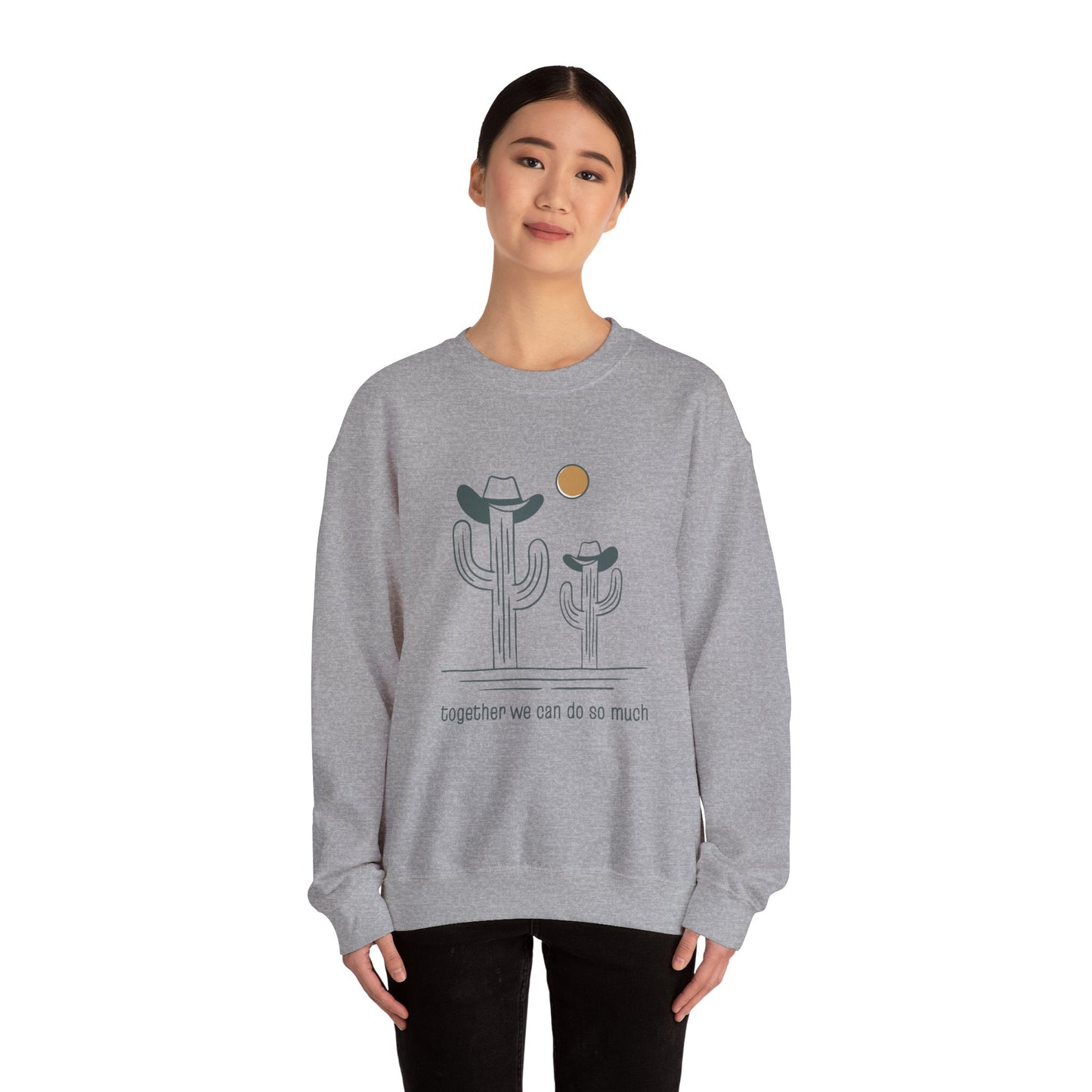 Together We Can Do So Much Unisex Heavy Blend™ Crewneck Sweatshirt
