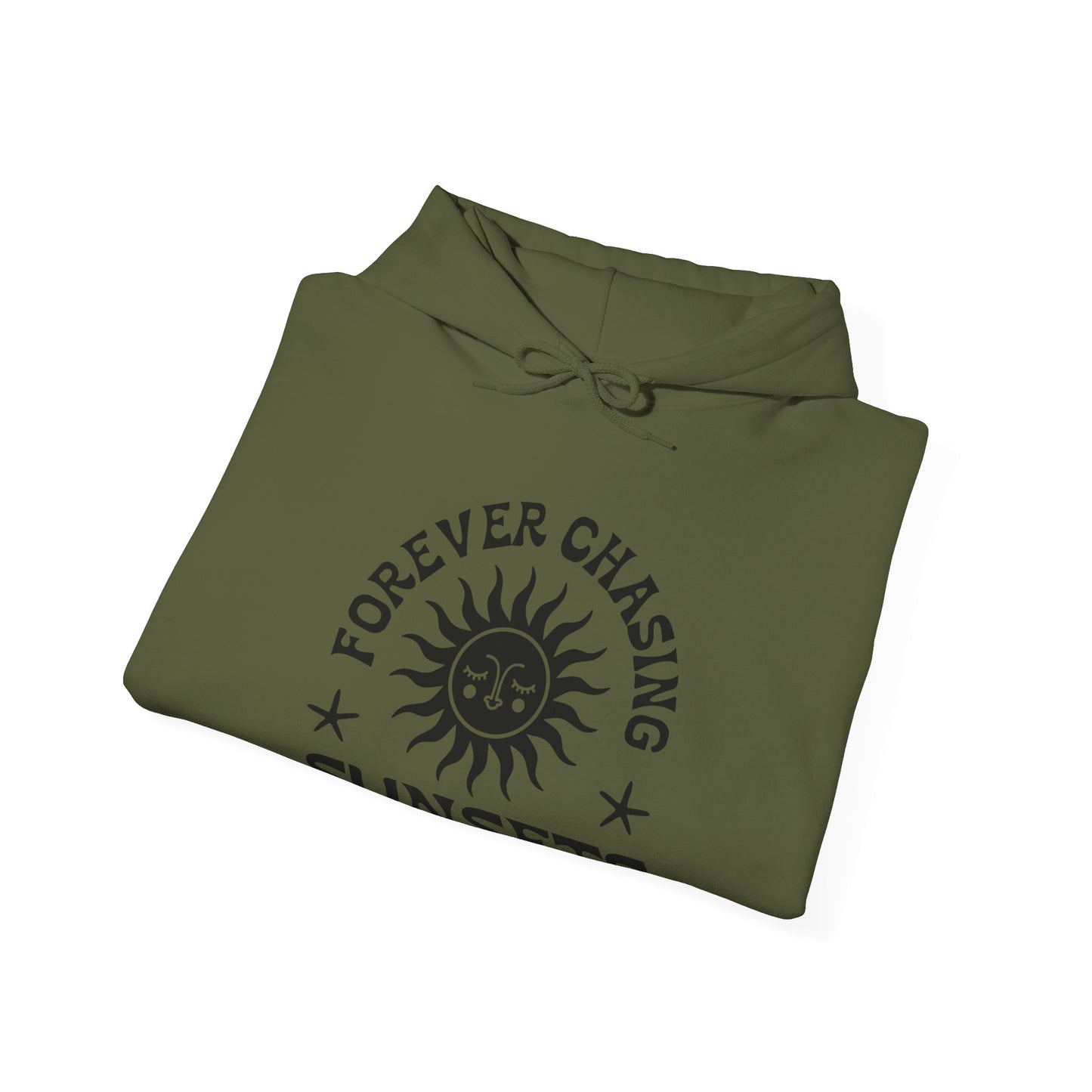 Forever Chasing Sunsets Unisex Heavy Blend™ Hooded Sweatshirt